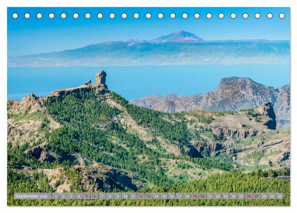 Produktbild: Kanaren - Zauberhafte Vulkaninseln (Tischkalender 2026 DIN A5 quer), CALVENDO Monatskalender