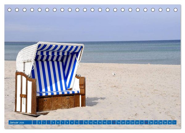 Produktbild: Die Ostsee (Tischkalender 2026 DIN A5 quer), CALVENDO Monatskalender
