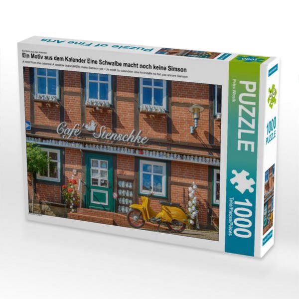 CALVENDO Puzzle Ein Motiv aus dem Kalender Eine Schwalbe macht noch keine Simson | 1000 Teile Lege-Größe 64x48cm Foto-Puzzle für glückliche Stunden