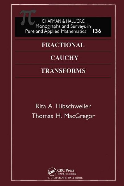 Produktbild: Hibschweiler, R: Fractional Cauchy Transforms