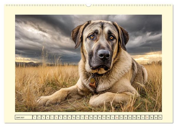 Produktbild: Kangal - Besch&uuml;tzer der Herde. Starke, selbstst&auml;ndige und furchtlose Hunde (Wandkalender 2027 DIN A2 quer), CALVENDO Monatskalender