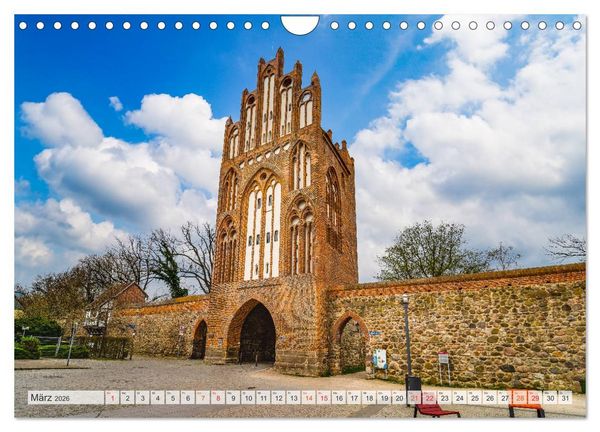 Produktbild: Neubrandenburg Impressionen (Wandkalender 2026 DIN A4 quer), CALVENDO Monatskalender