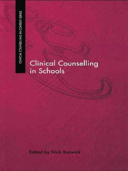 Produktbild: Clinical Counselling in Schools