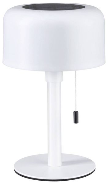 Produktbild: Paulmann 94606 Bartja Solar-Tischlampe 1.6W Warmwei&szlig; Wei&szlig;