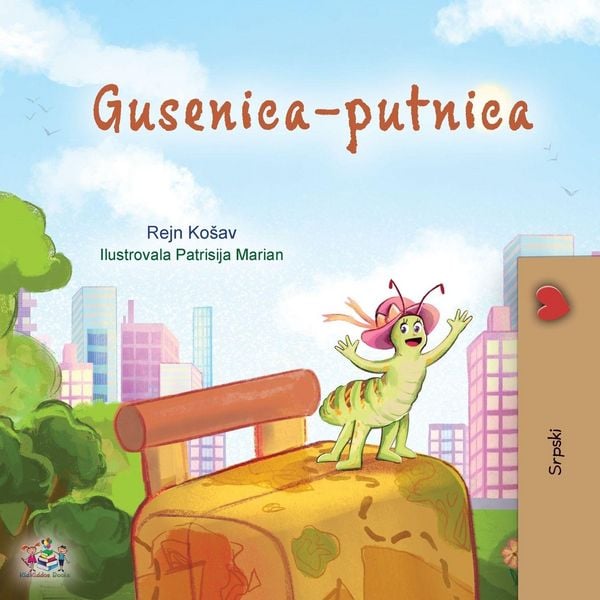 Produktbild: The Traveling Caterpillar (Serbian Children's Book - Latin alphabet)
