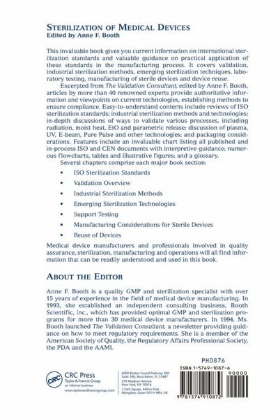 Produktbild: Sterilization of Medical Devices