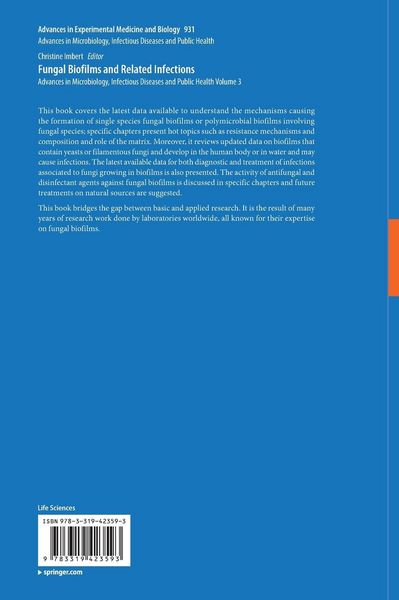 Produktbild: Fungal Biofilms and related infections