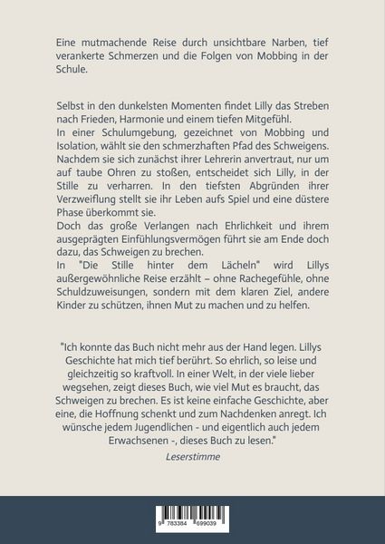 Produktbild: Die Stille hinter dem L&auml;cheln