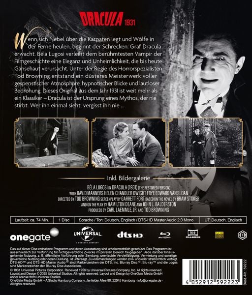 Produktbild: Dracula (1931)