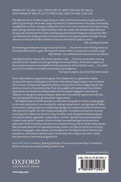Produktbild: The Oxford Guide to Treaties