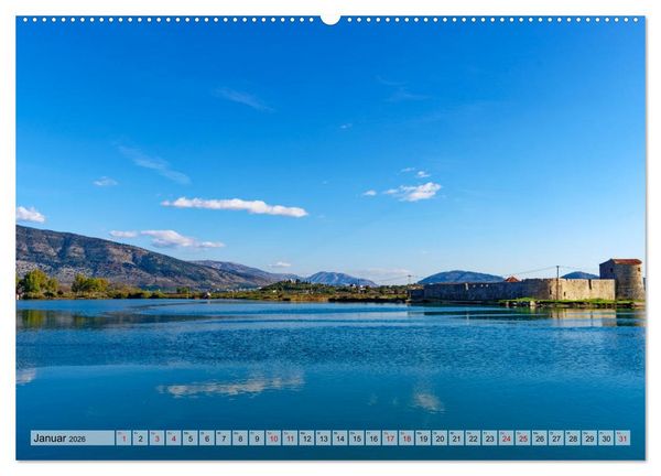 Produktbild: Albanien - Die unbekannte Sch&ouml;nheit (Wandkalender 2026 DIN A2 quer), CALVENDO Monatskalender
