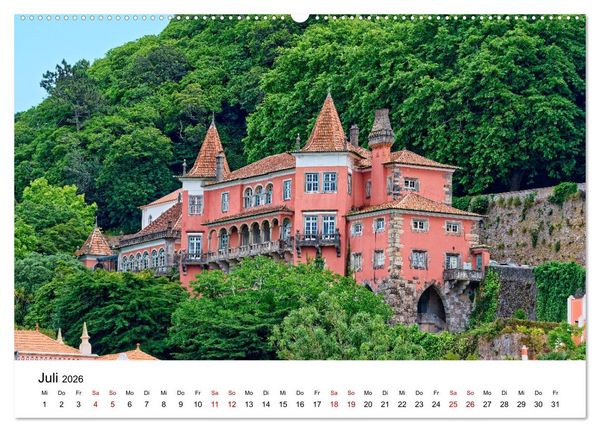 Produktbild: Lissabon und seine Wahrzeichen - Zwischen Tradition und Moderne (Wandkalender 2026 DIN A2 quer), CALVENDO Monatskalender