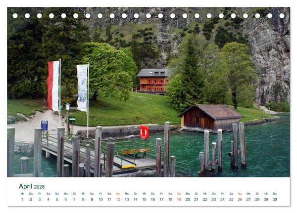 Produktbild: Tirol &ndash; Rund um den Achensee (Tischkalender 2026 DIN A5 quer), CALVENDO Monatskalender