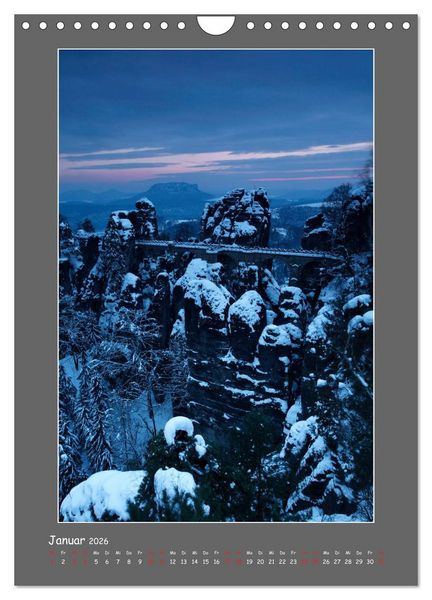 Produktbild: Meine sch&ouml;ne S&auml;chsische Schweiz (Wandkalender 2026 DIN A4 hoch), CALVENDO Monatskalender