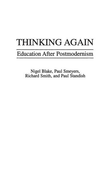 Produktbild: Thinking Again