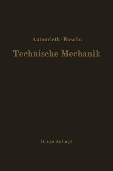 Produktbild: Technische Mechanik