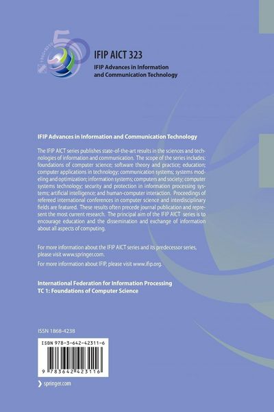 Produktbild: Theoretical Computer Science