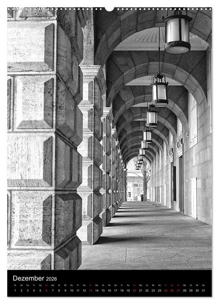 Produktbild: M&uuml;lheim an der Ruhr Edition Black & White 2026 (hochwertiger Premium Wandkalender 2026 DIN A2 hoch), Kunstdruck in Hochglanz