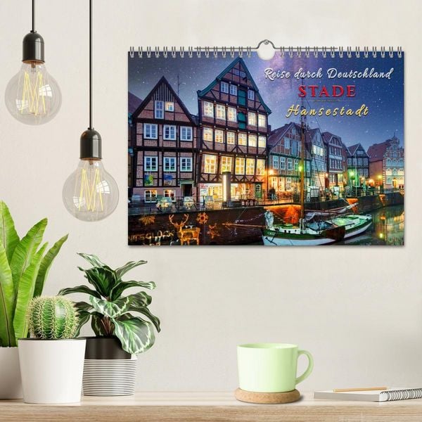 Produktbild: Reise durch Deutschland - Hansestadt Stade (Wandkalender 2026 DIN A4 quer), CALVENDO Monatskalender