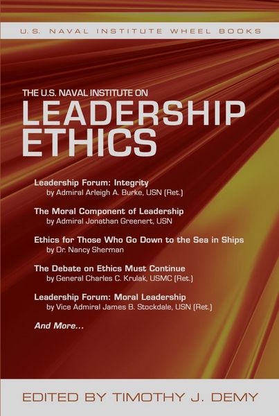 Produktbild: The U.S. Naval Institute on Leadership Ethics