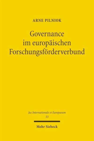 Produktbild: Governance im europ&auml;ischen Forschungsf&ouml;rderverbund