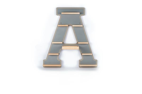 Produktbild: Wandregal  "Buchstabe A" f&uuml;r Toniebox