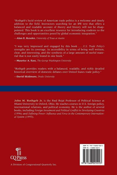 Produktbild: U.S. Trade Policy