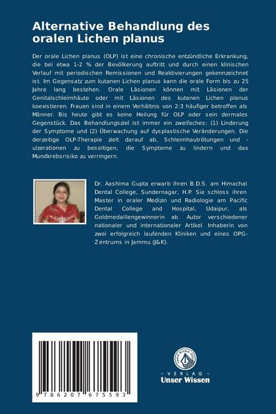 Produktbild: Alternative Behandlung des oralen Lichen planus