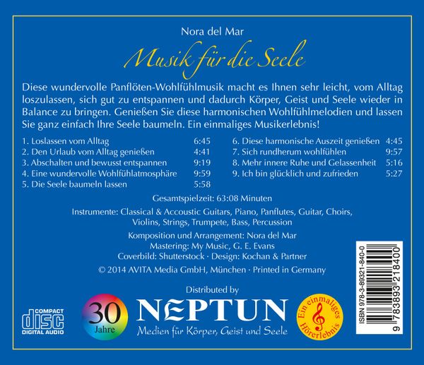 Produktbild: Musik f&uuml;r die Seele