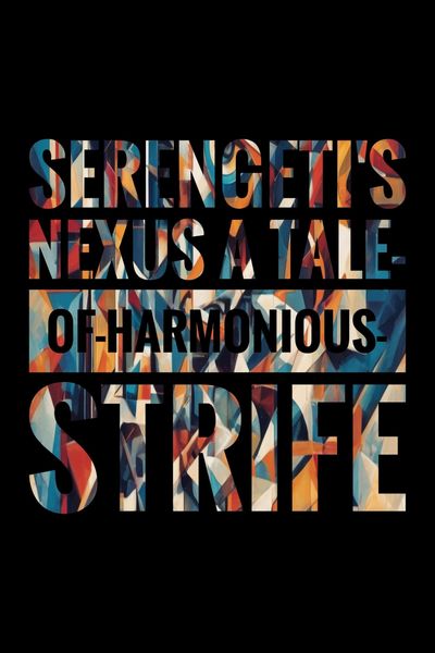 Produktbild: Serengeti's Nexus: A Tale of Harmonious Strife.