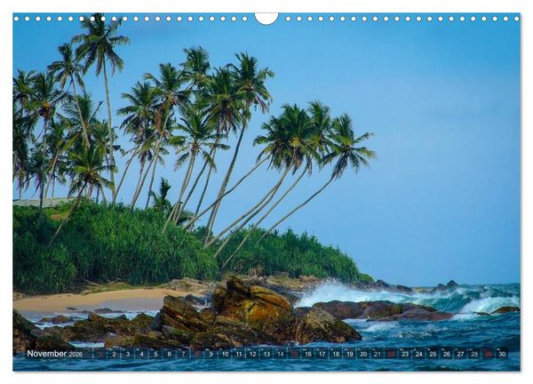 Produktbild: Sri Lanka - Eine Bilder-Reise (Wandkalender 2026 DIN A3 quer), CALVENDO Monatskalender