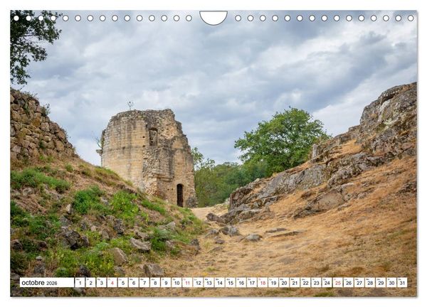 Produktbild: Entre Creuse et Berry la vall&eacute;e des peintres (Calendrier mural 2026 DIN A4 vertical), CALVENDO calendrier mensuel