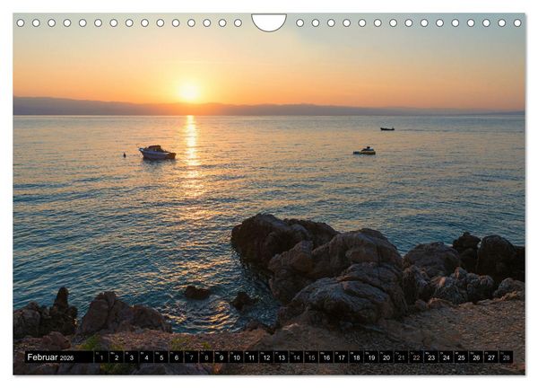 Produktbild: Moscenicka Draga 2026 - Urlaubsparadies an der Kvarner Bucht (Wandkalender 2026 DIN A4 quer), CALVENDO Monatskalender