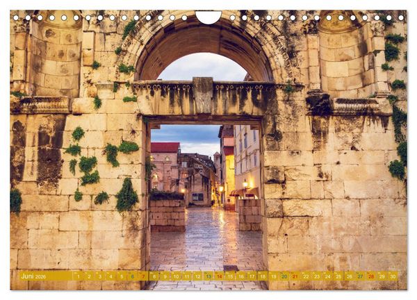 Produktbild: Split - Zauberhafte Perle an der Adriak&uuml;ste Kroatiens (Wandkalender 2026 DIN A4 quer), CALVENDO Monatskalender