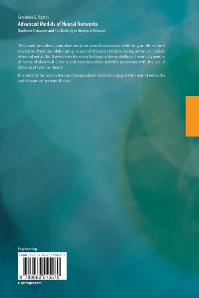 Produktbild: Advanced Models of Neural Networks