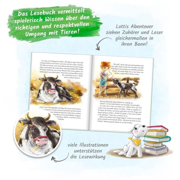 Produktbild: TR&Ouml;TSCH - Lotti, die kleine Tier&auml;rztin "Freche Tiere" | Liebevoll illustriertes Kinderbuch &uuml;ber Lotti und ihre tierischen Patienten. Kinderbuch &uuml;ber Umgang mit Tieren | Ab 6 Jahren