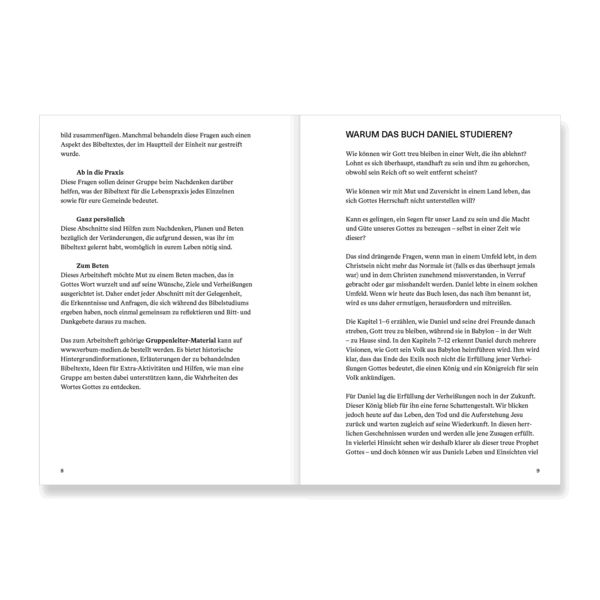 Produktbild: Daniel | Arbeitsheft (Die Bibel erkl&auml;rt)