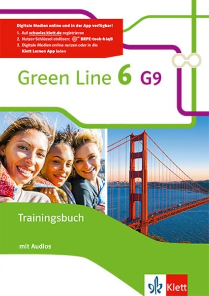 Green Line 6 G9. Trainingsbuch mit Audios Klasse 10