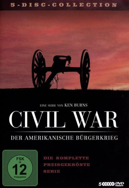 Produktbild: Civil War - Der amerikanische B&uuml;rgerkrieg - Box [5 DVDs]