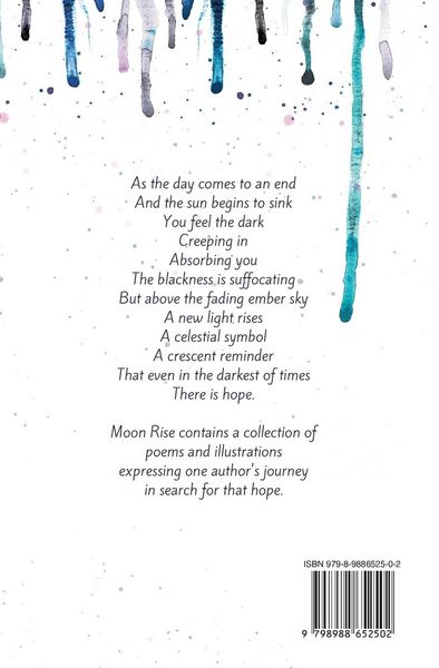 Produktbild: Moon Rise - A Collection of Poems and Illustrations About Mental Health