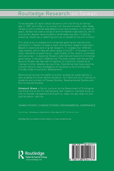 Produktbild: Environmental Governance in Taiwan
