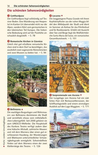 Produktbild: TRESCHER Reisef&uuml;hrer Tessin