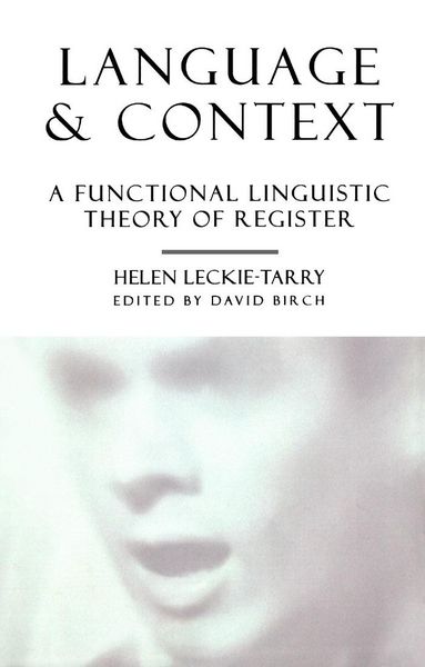 Produktbild: Language and Context