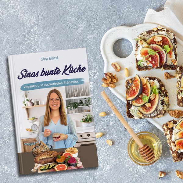Produktbild: Sinas bunte K&uuml;che - veganes und zuckerfreies Fr&uuml;hst&uuml;ck