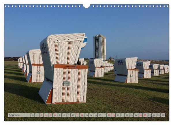 Produktbild: Seebad B&uuml;sum (Wandkalender 2026 DIN A3 quer), CALVENDO Monatskalender