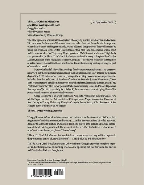 Produktbild: The AIDS Crisis Is Ridiculous and Other Writings, 1986-2003