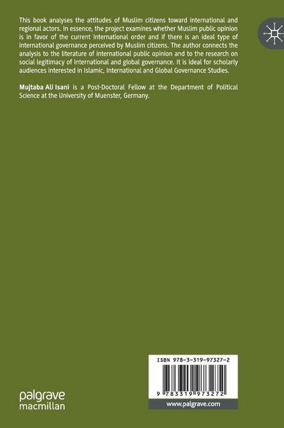 Produktbild: Muslim Public Opinion Toward the International Order