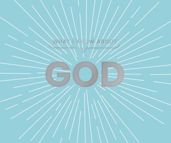 Produktbild: What I Know about God