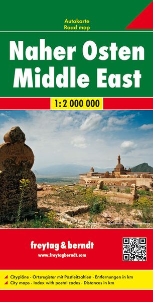 Naher Osten, Autokarte 1:2 Mio.