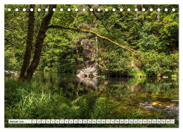 Produktbild: Schwarzwald - Das Murgtal (Tischkalender 2026 DIN A5 quer), CALVENDO Monatskalender